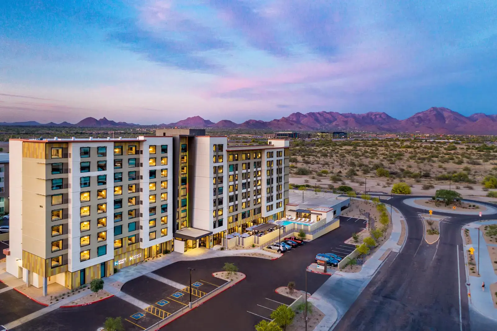 Hyatt Place Scottsdale-North, Scottsdale, AZ photography by Greg Ceo Image editing by Valentin Sivyakov